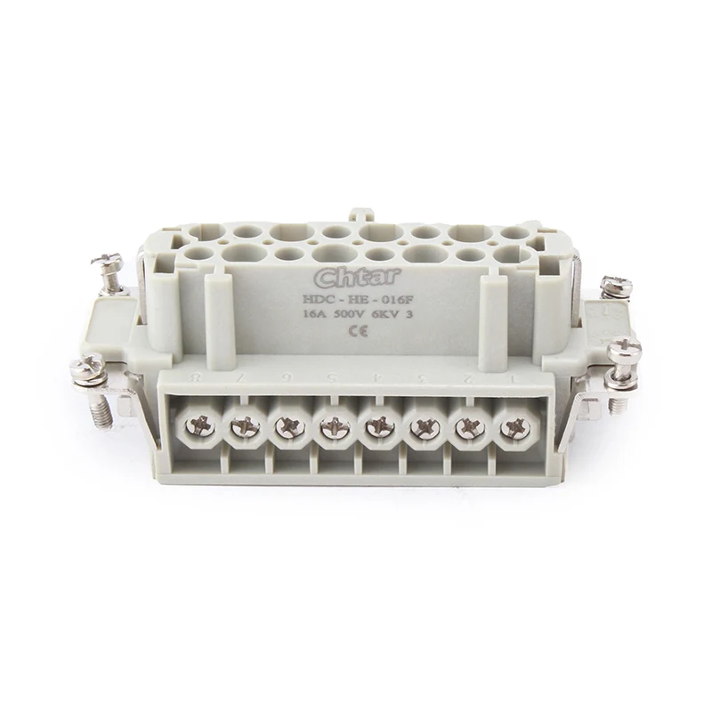 एम/एफ 16 पिन इन्सर्ट हैवी ड्यूटी कनेक्टर