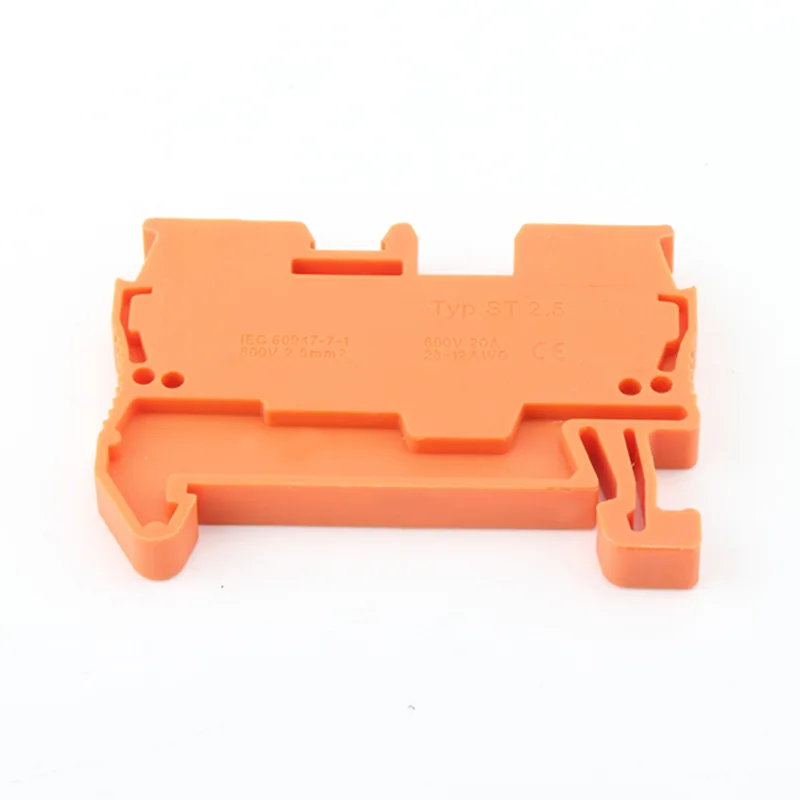 एसटी 2.5 स्प्रिंग दीन रेल टर्मिनल ब्लॉक